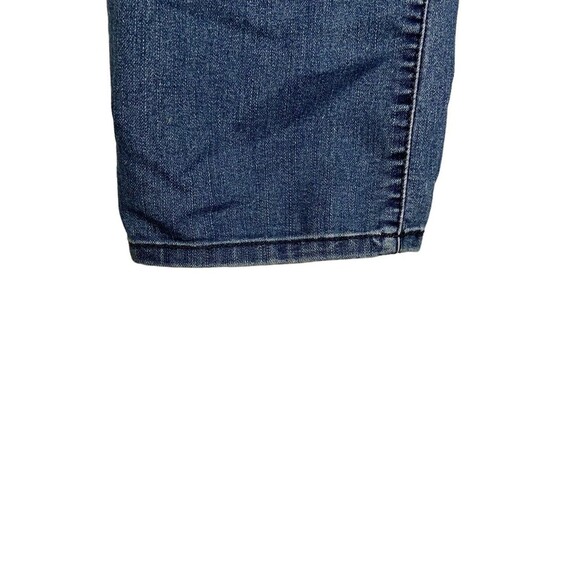 ELLE Women’s Jeans Size 10 Blue Straight Light‎ Stone Wash Distressed Casual - Picture 9 of 10